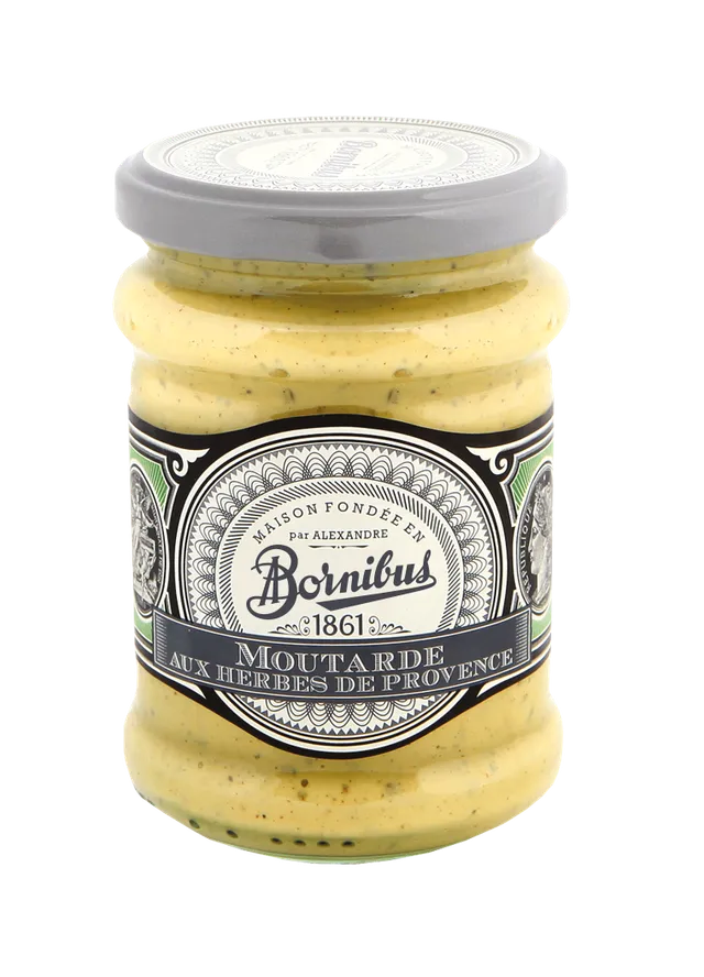 bornibus-moutarde-aux-herbes-de-provence-250-g image 1