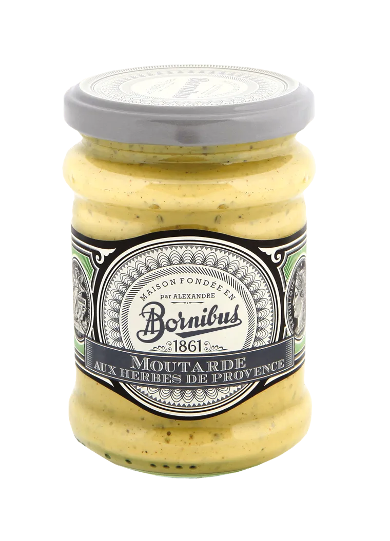 bornibus-moutarde-aux-herbes-de-provence-250-g image 1