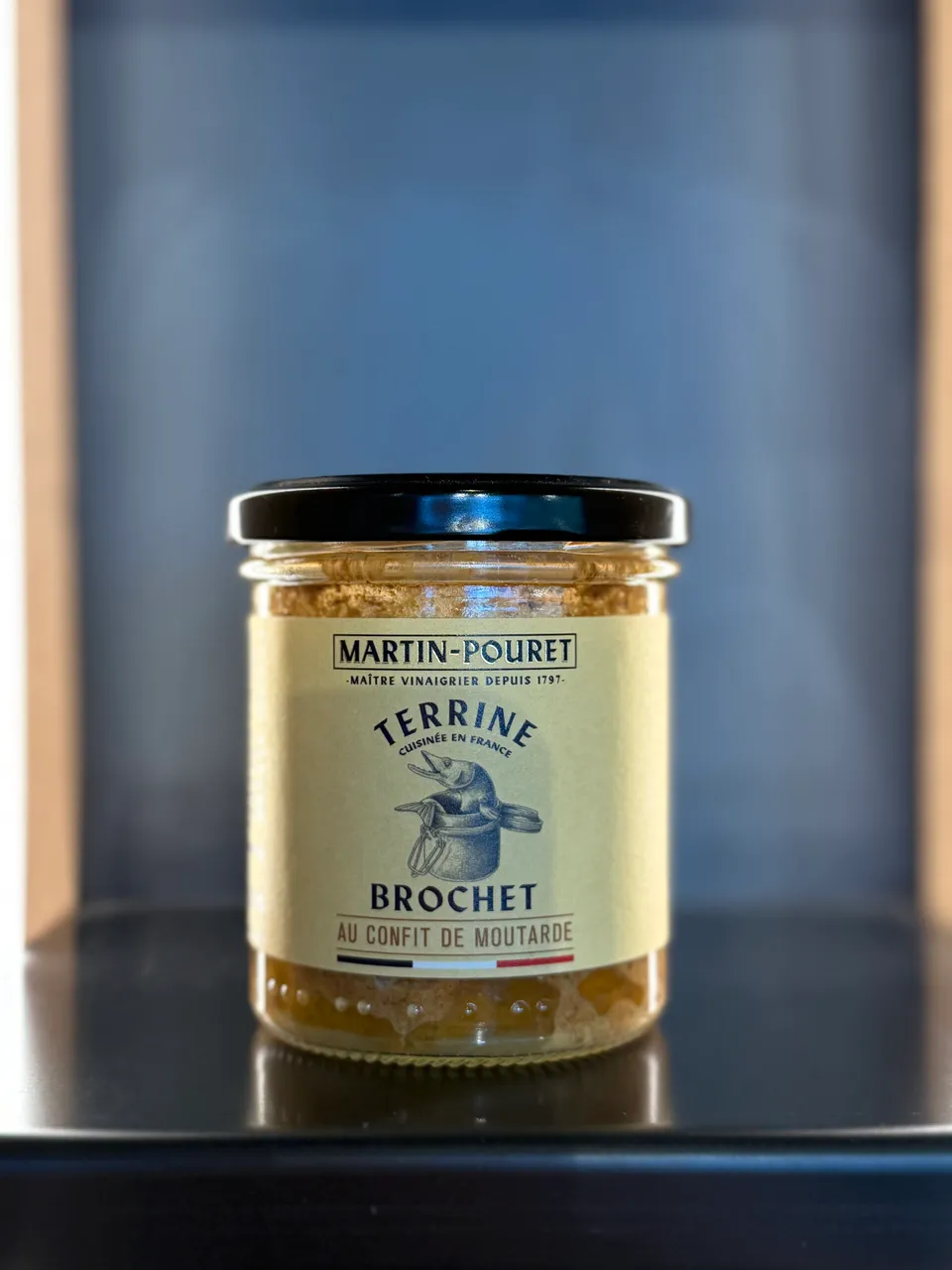 martin-pouret-terrine-de-brochet-au-confit-de-moutarde-150g image 1