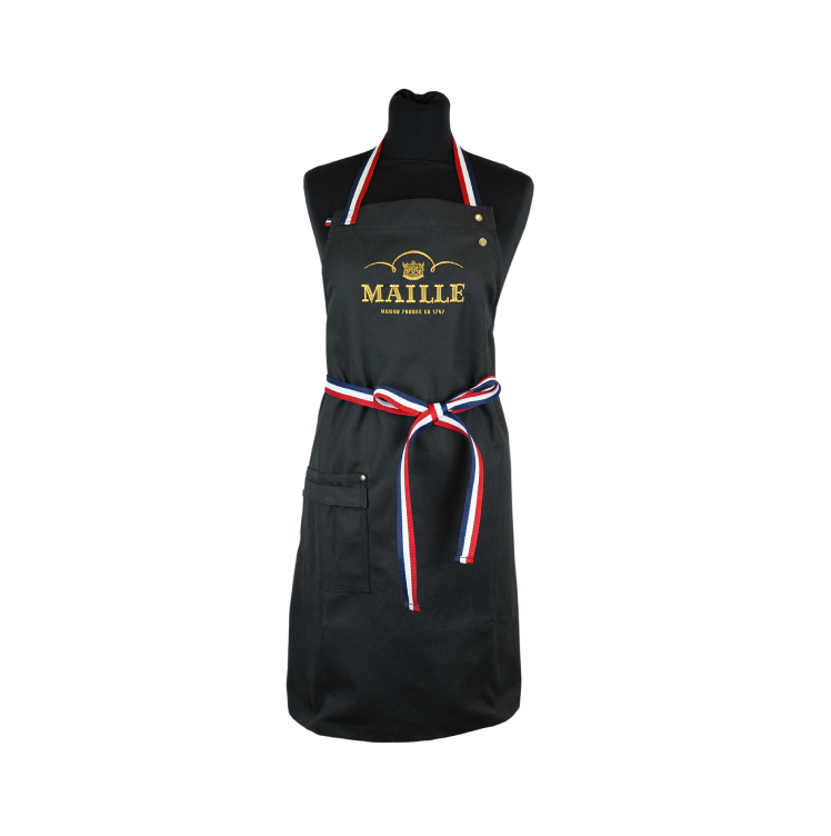 maille-tablier-noir-et-tricolore-x-atelier-tb image 1