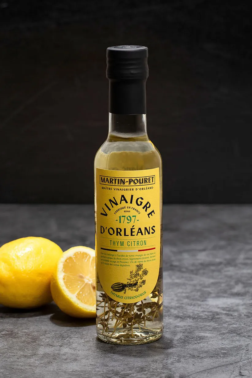martin-pouret-vinaigre-thym-citron-vinaigre-blanc-aromatis image 1
