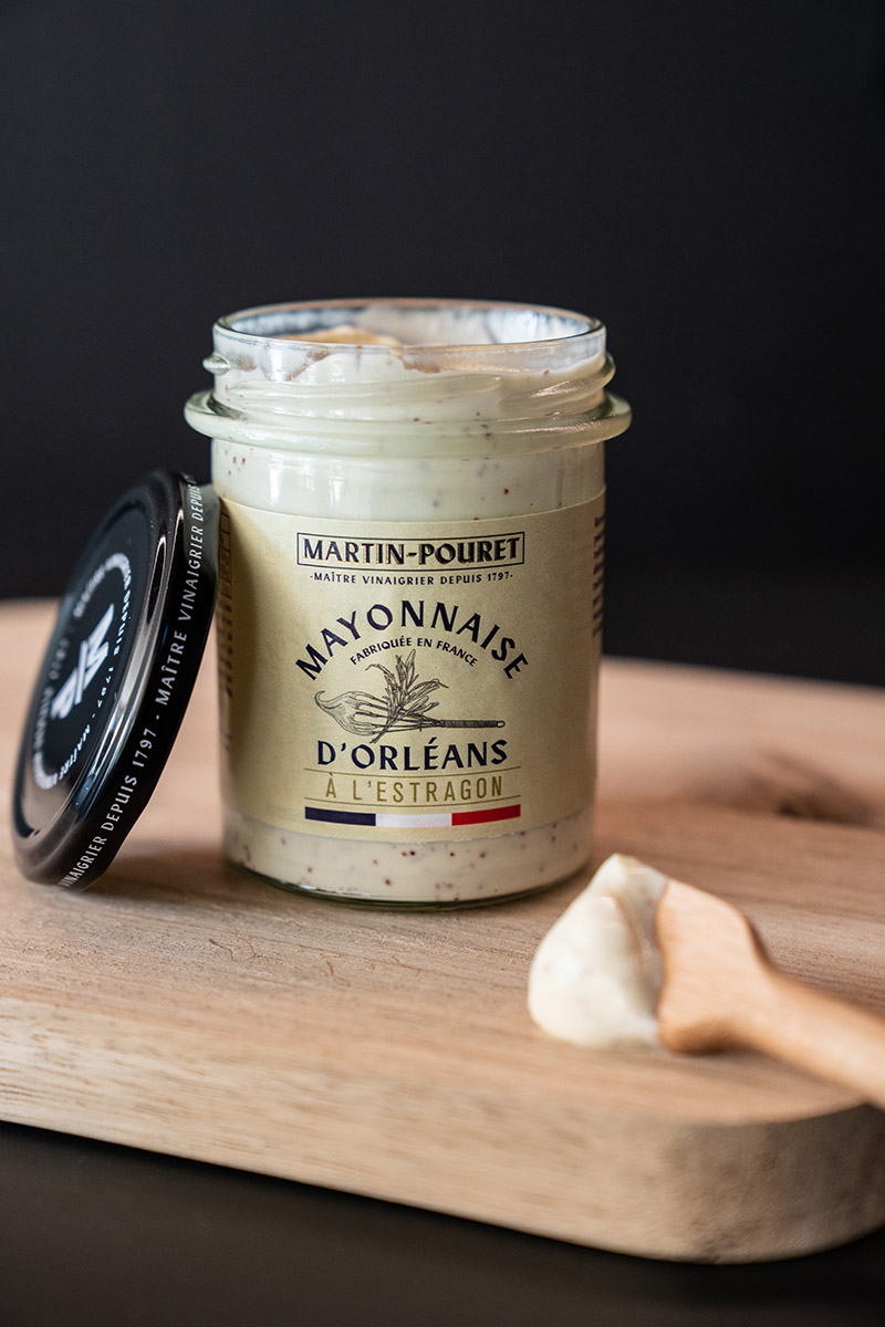 martin-pouret-mayonnaise-la-moutarde-l-estragon-170g image 1