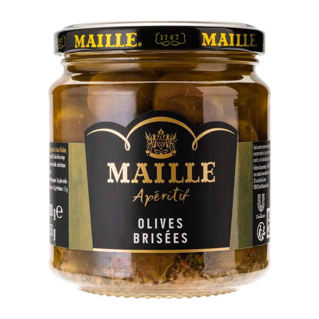 maille-ap-ritif-olives-bris-es-280g-condiment-pour-ap-ritif image 1
