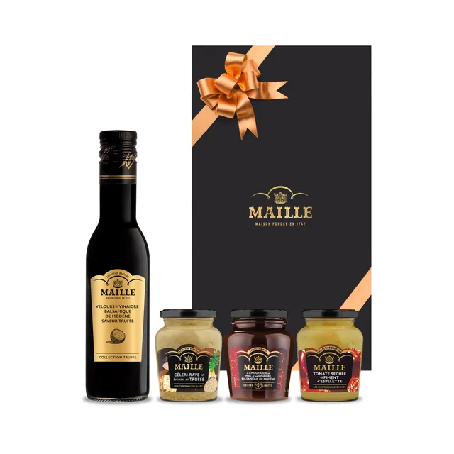 maille-coffret-secret-de-cuisine-coffret-cadeau-condiments-gourmets image 1