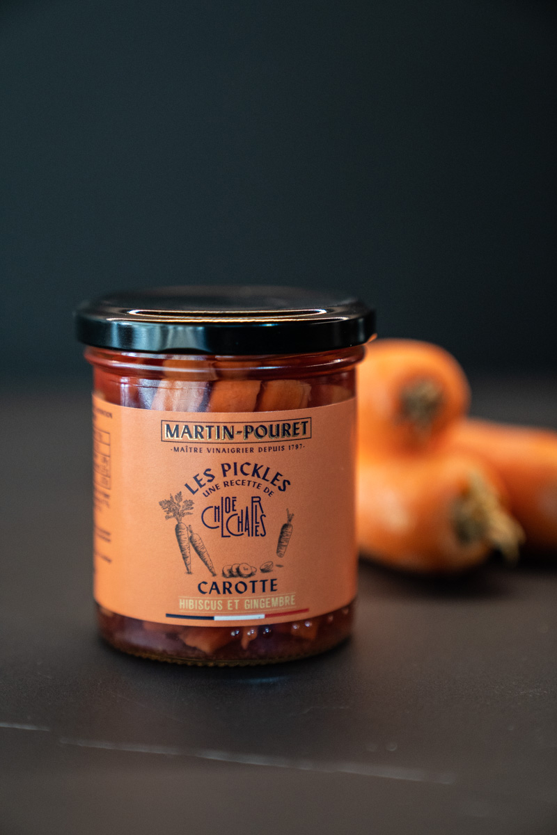 martin-pouret-pickles-carottes-hibiscus-et-gingembre-90g image 1