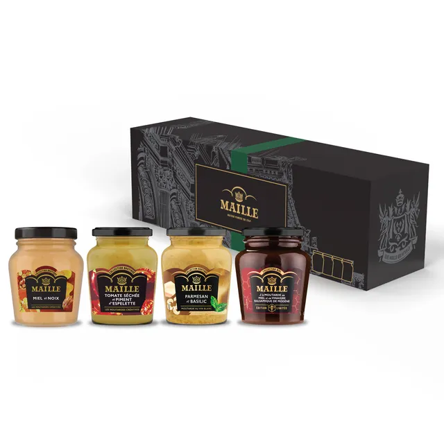 maille-coffret-vasion-culinaire-4-moutardes image 1