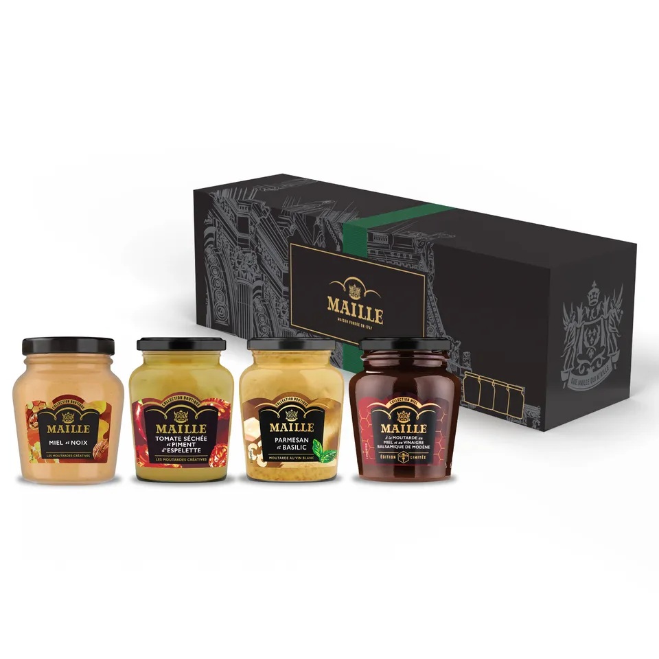 maille-coffret-vasion-culinaire-4-moutardes image 1