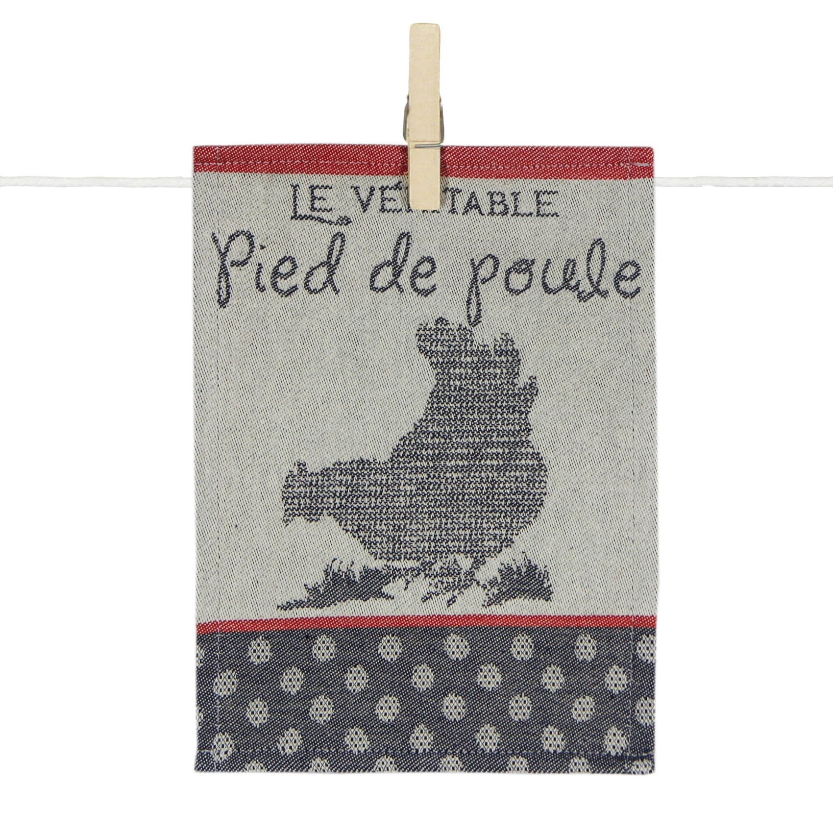 maille-para-tapas-pied-de-poule-tiss-par-la-maison-moutet-mini-serviette image 1