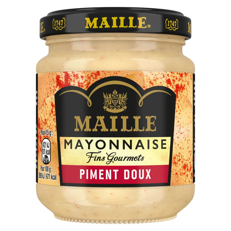 maille-mayonnaise-fins-gourmets-piment-doux-fum-185-g image 1