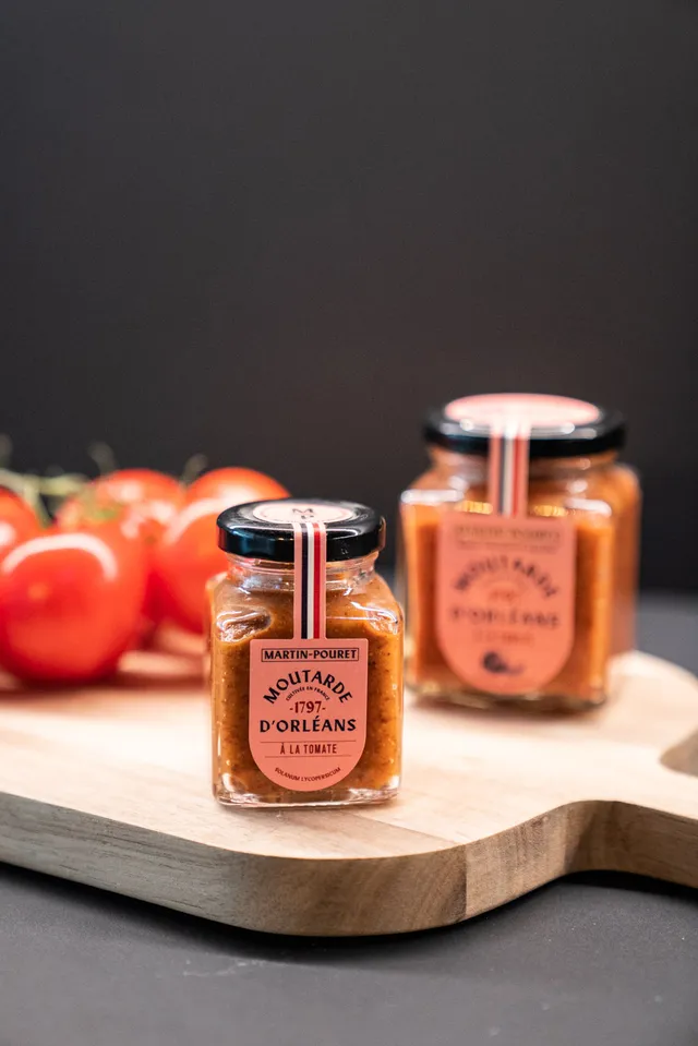 martin-pouret-moutarde-la-tomate-95g image 1