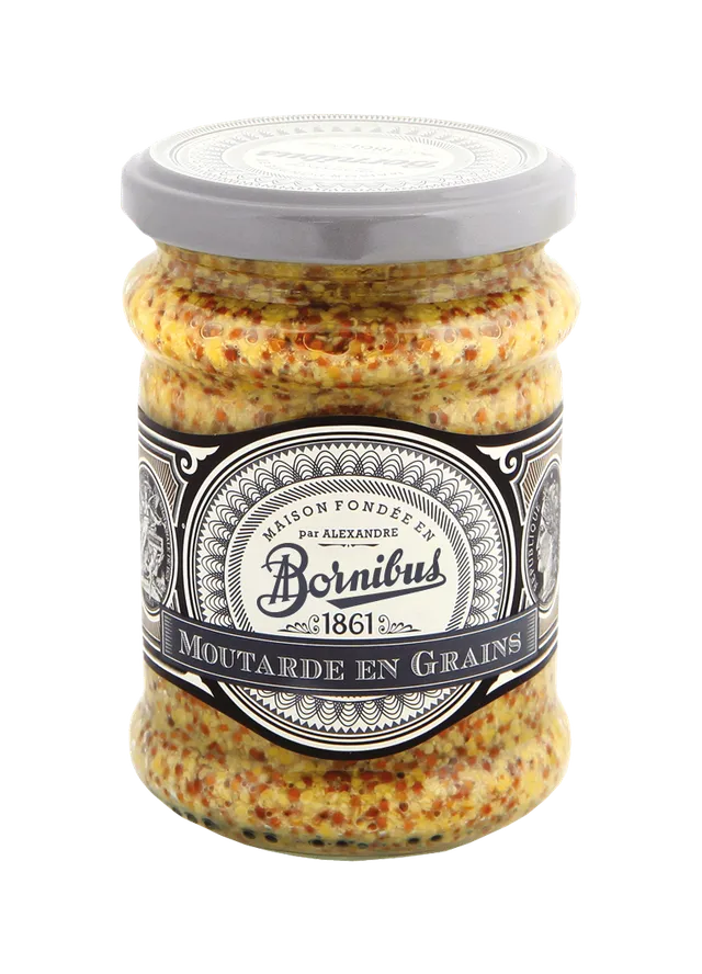 bornibus-moutarde-en-grains-pot-245-g image 1