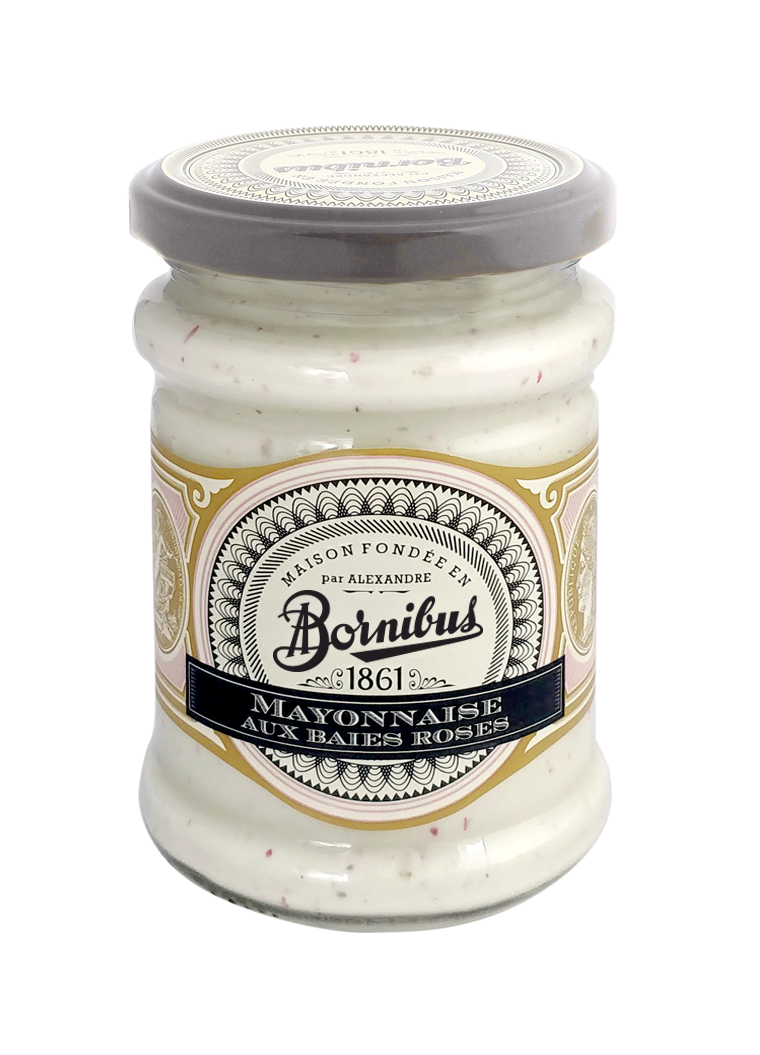 bornibus-mayonnaise-aux-baies-roses-220-g-mayonnaise-originale image 1