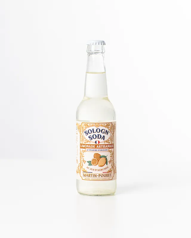 martin-pouret-sologn-soda-limonade-au-vinaigre-d-orl-ans-et-jus-d-agrumes-33cl image 1