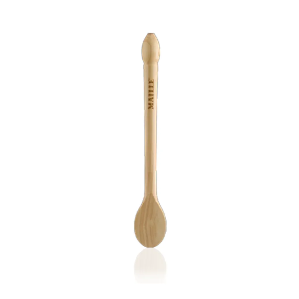 maille-spatule-de-d-gustation-grav-e-la-maison-maille-125-mm-bois-de-buis image 1