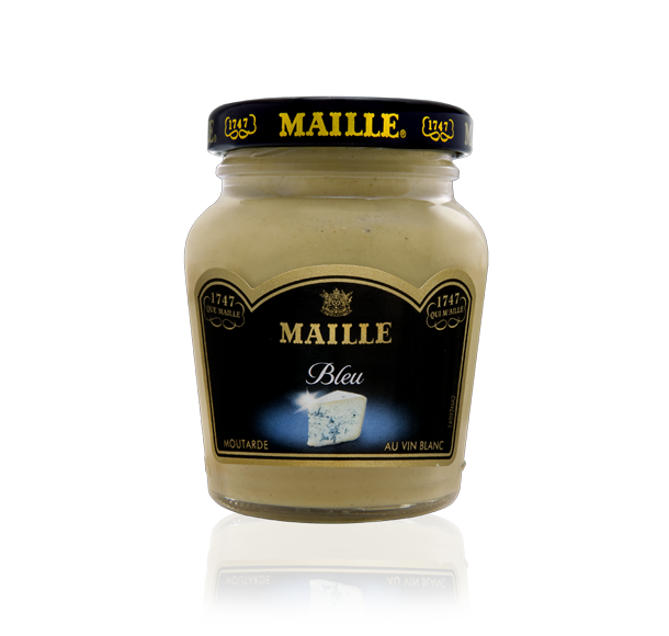 maille-moutarde-au-bleu-108-g-intensit-mi-forte image 2