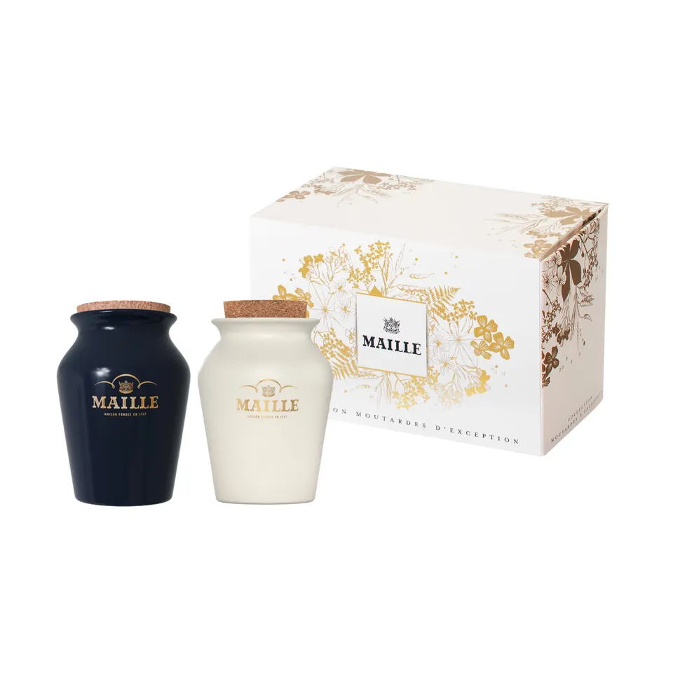 maille-coffret-duo-de-moutardes-aux-brisures-de-truffe-2x125g image 1