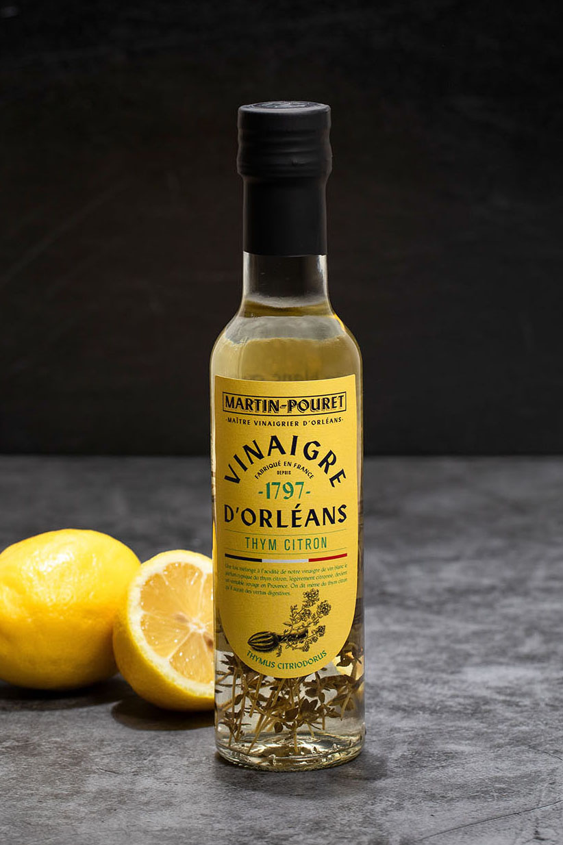 martin-pouret-vinaigre-au-thym-citron-vinaigre-de-vin-blanc image 1