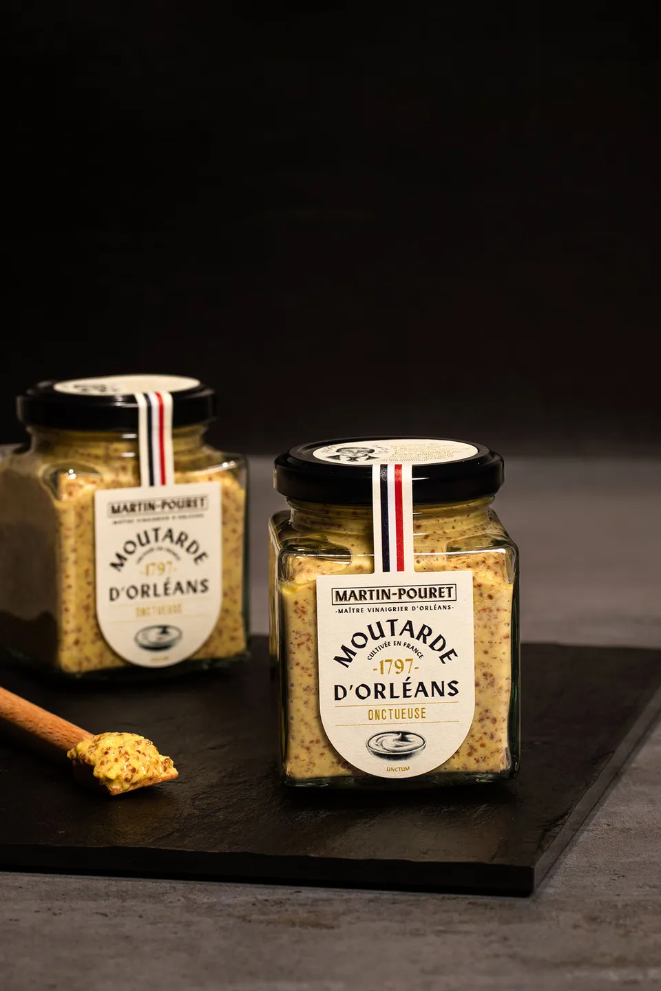 martin-pouret-moutarde-cr-meuse-200g image 1