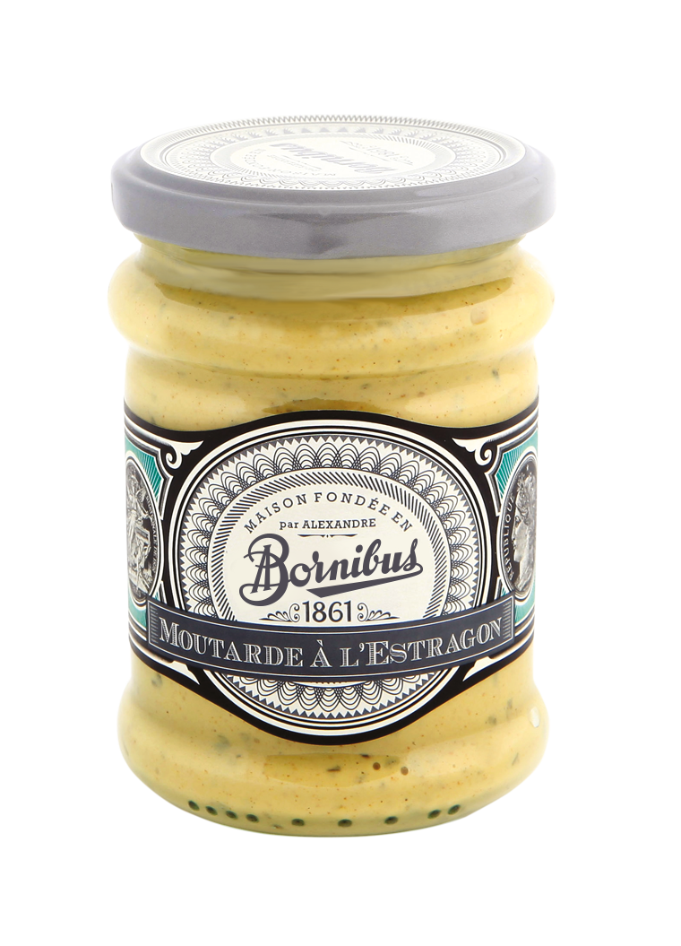 bornibus-moutarde-l-estragon-pot-250-g image 1