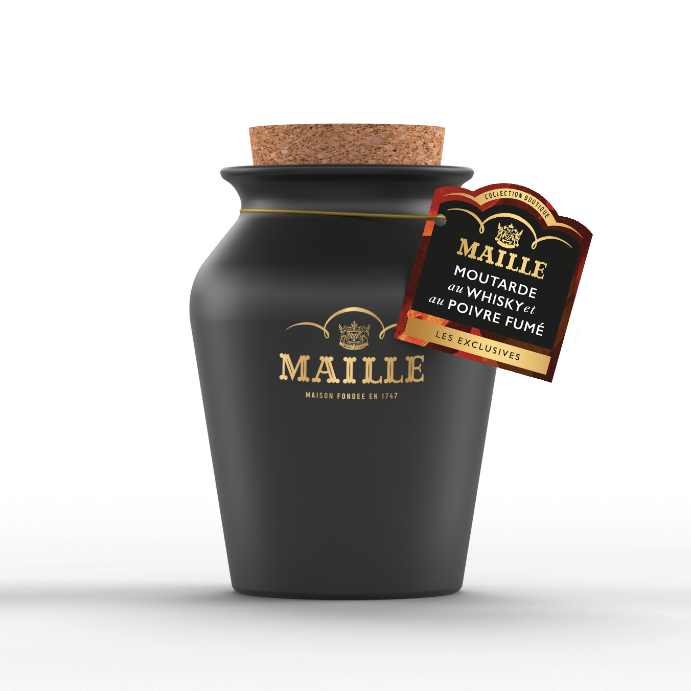 maille-moutarde-au-whisky-et-au-poivre-fum-pot-moutarde-gourmet image 2