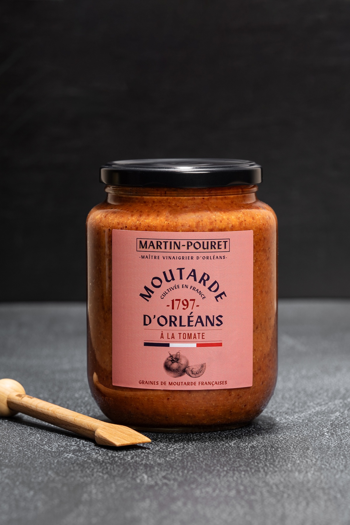 martin-pouret-moutarde-d-orl-ans-la-tomate-850g image 1