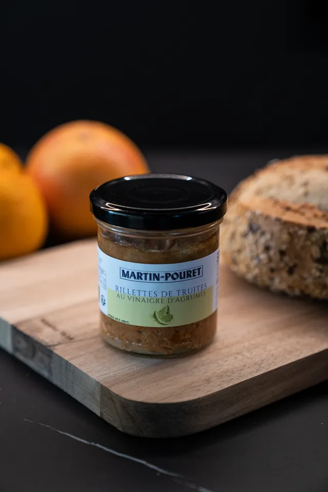 martin-pouret-rillettes-de-truite-au-vinaigre-d-agrumes-150g image 1