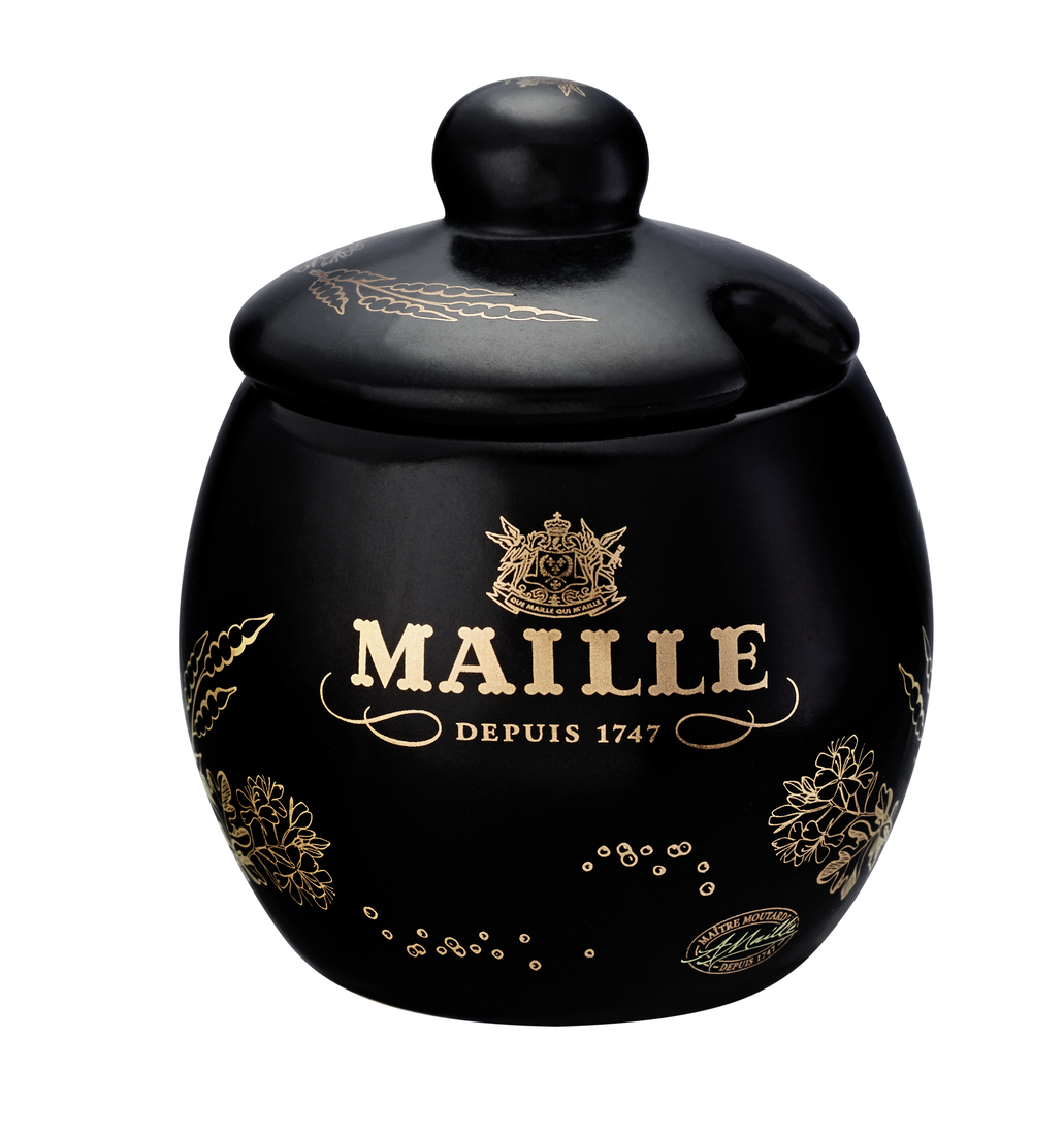 maille-moutardier-grav-blason-pot-moutarde-traditionnel image 2