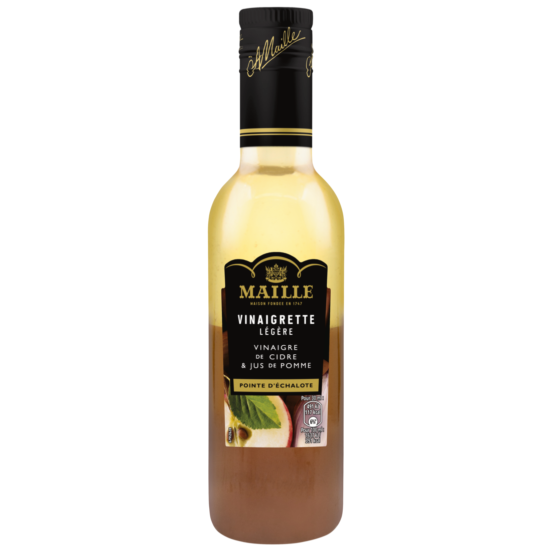 maille-vinaigrette-l-g-re-vinaigre-de-cidre-jus-de-pomme-et-chalote-36-cl image 1