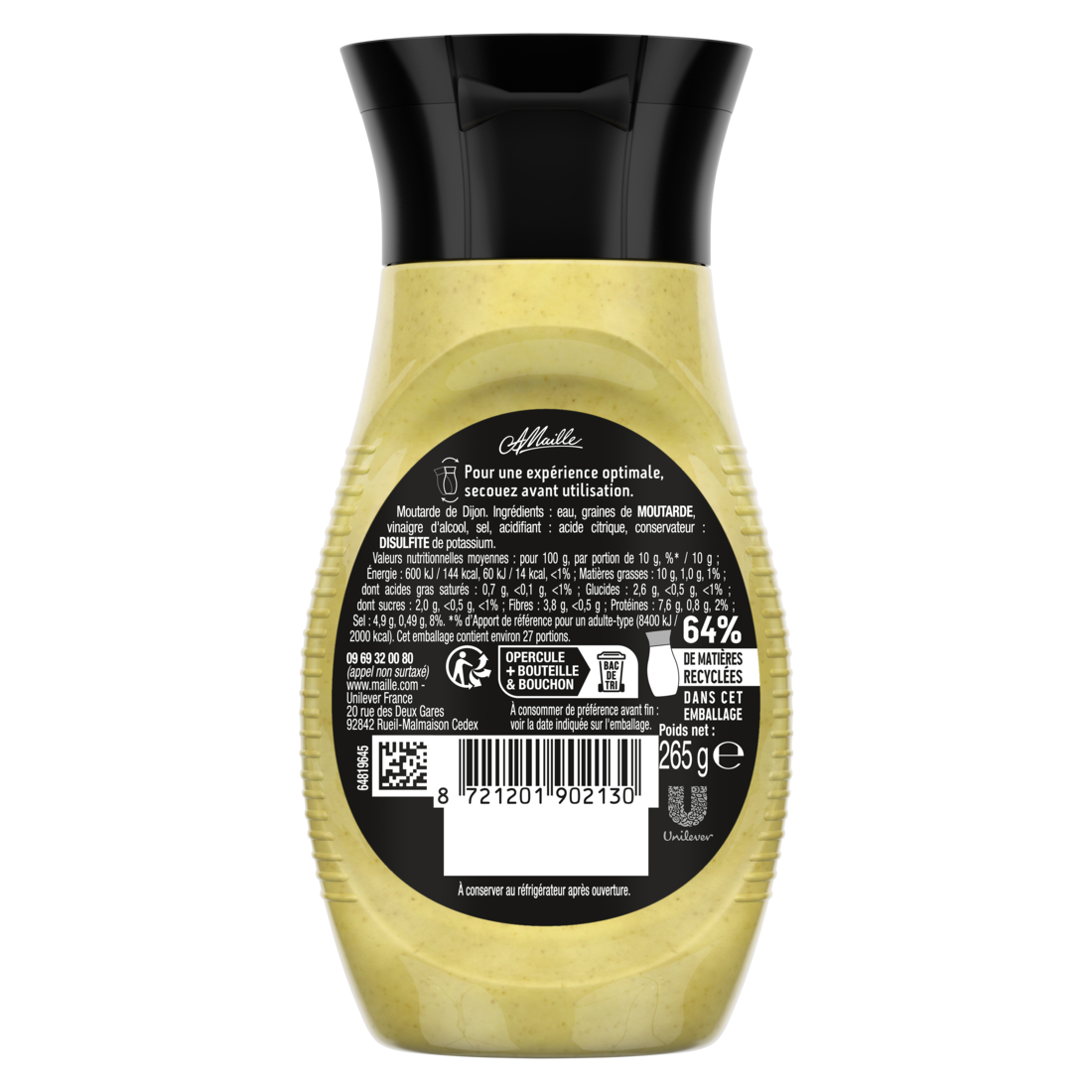 maille-moutarde-de-dijon-l-originale-flacon-souple-265-g image 3