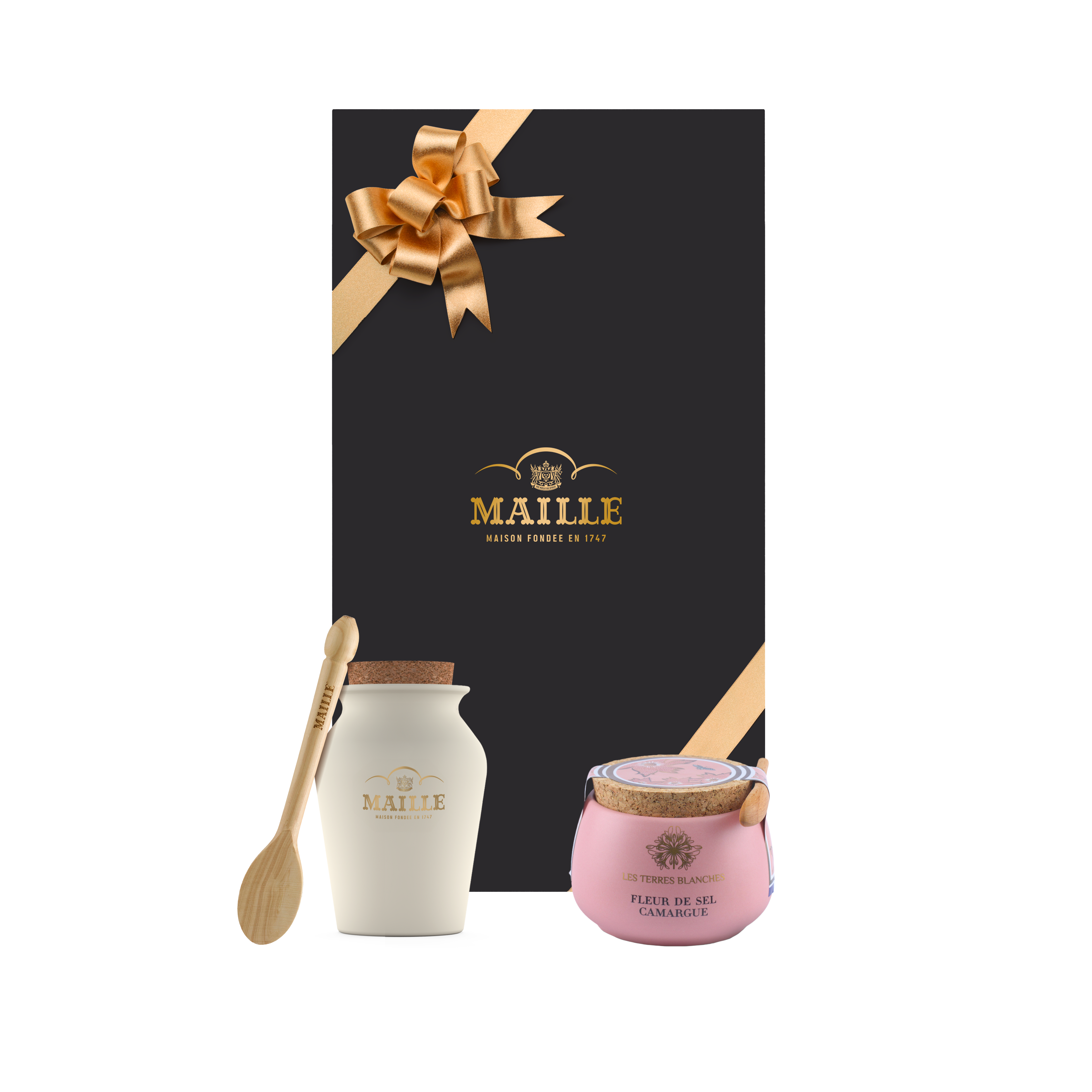 maille-coffret-essentiel-rose-trio-moutarde-originale-fleur-de-sel-et-spatule image 1
