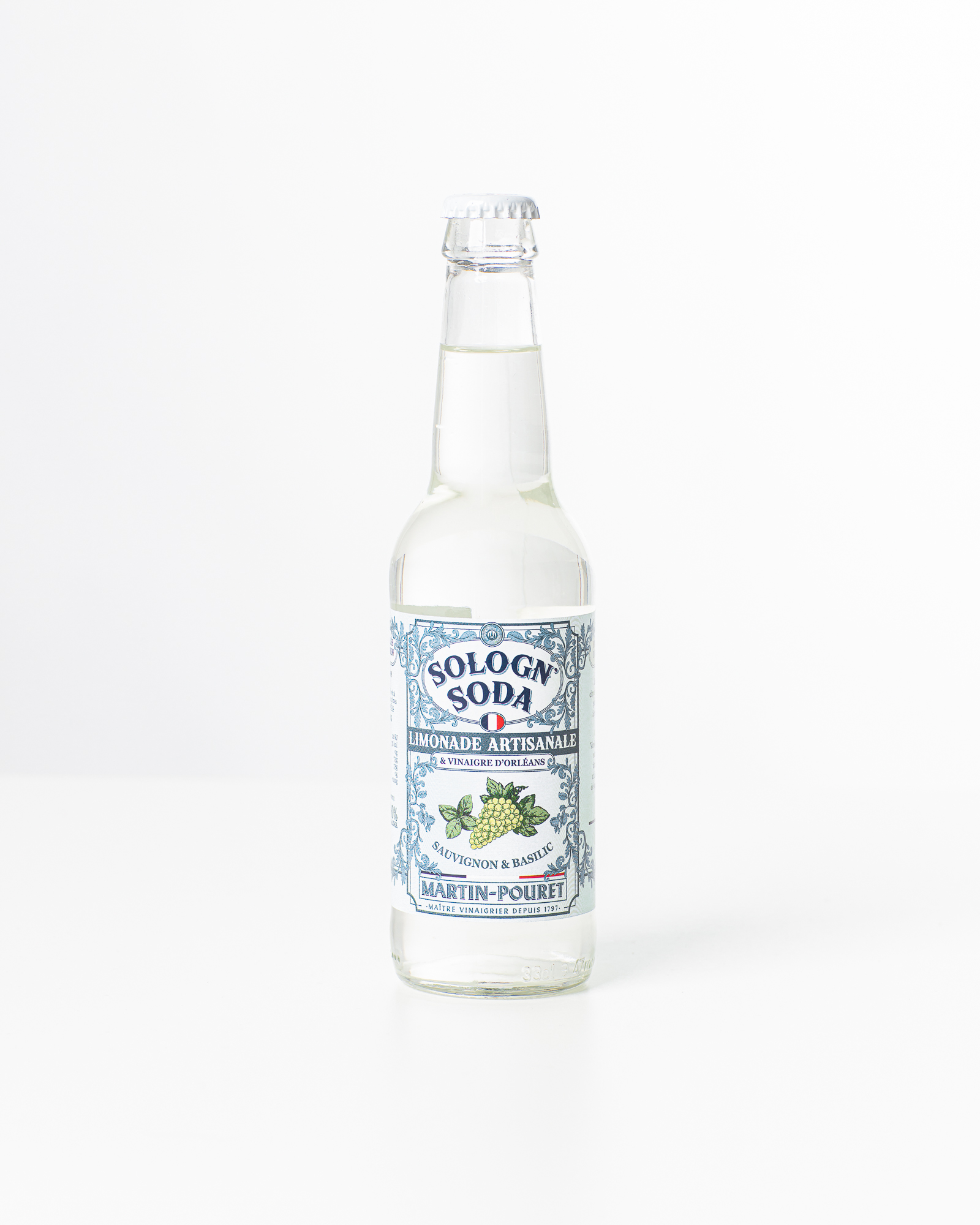 martin-pouret-limonade-au-vinaigre-sauvignon-et-basilic-33cl image 1