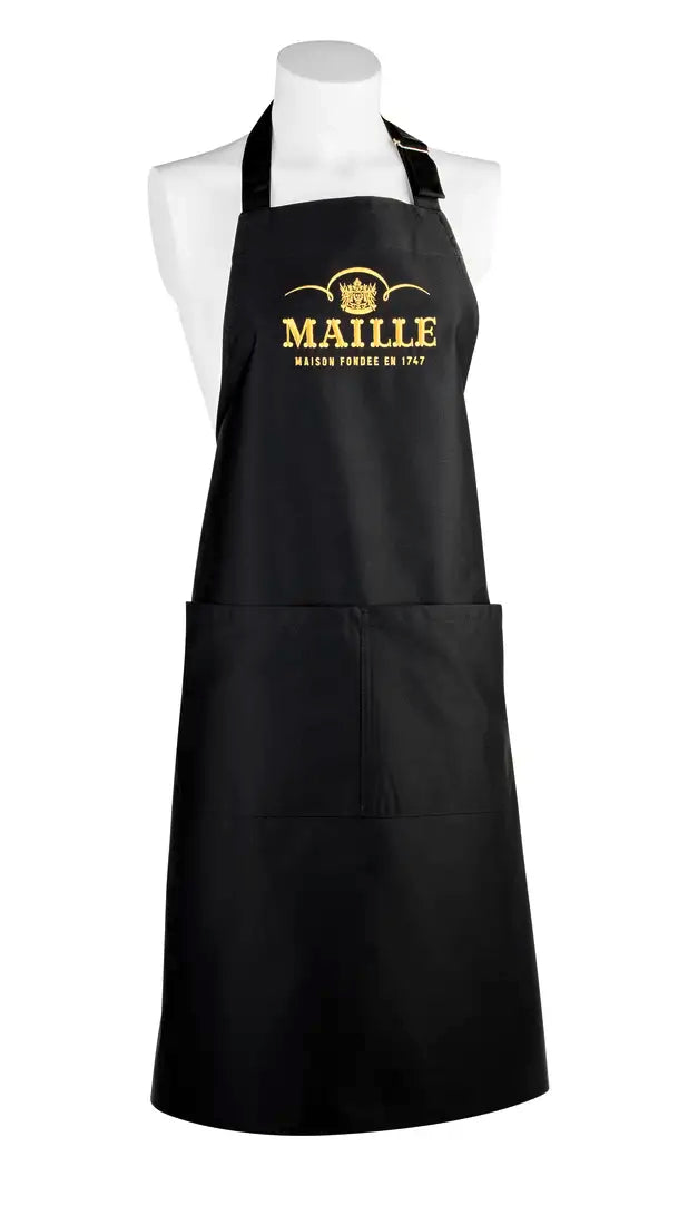 maille-tablier-noir-accessoire-cuisine image 2