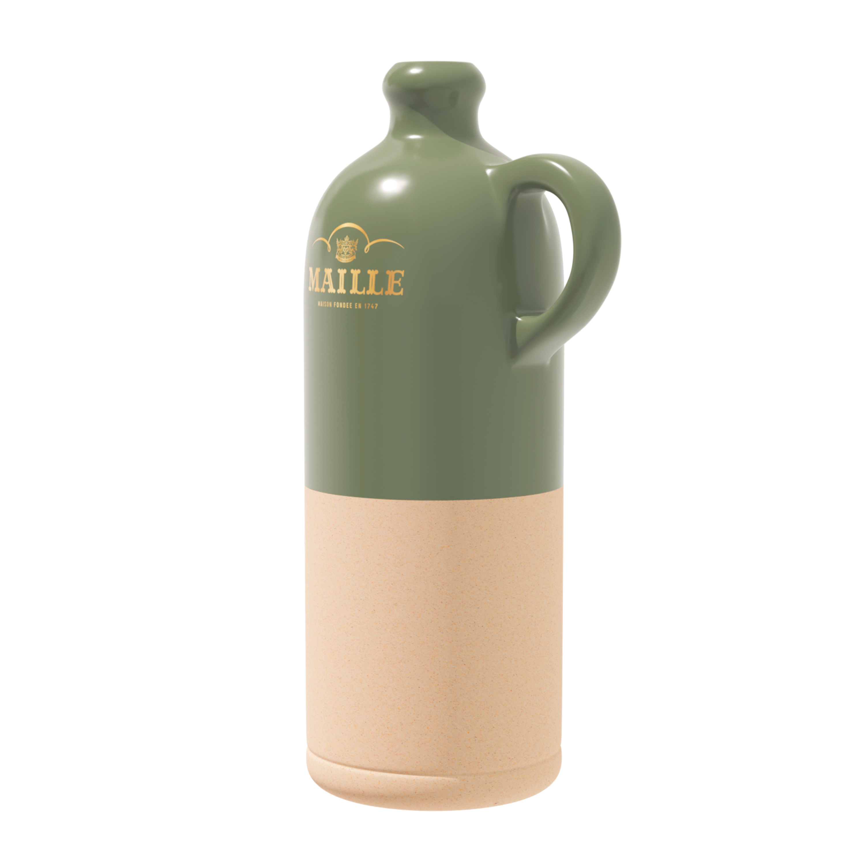 maille-cruchon-bi-mati-re-sauge-manufacture-de-digoin-pot-moutarde image 2