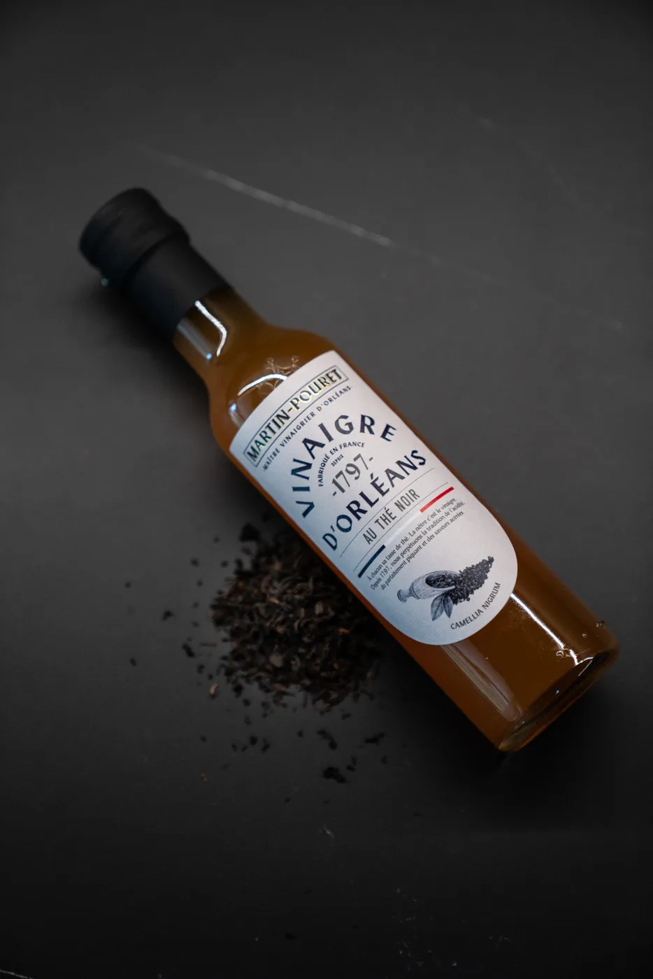 martin-pouret-vinaigre-au-th-noir-de-chine-25cl image 1