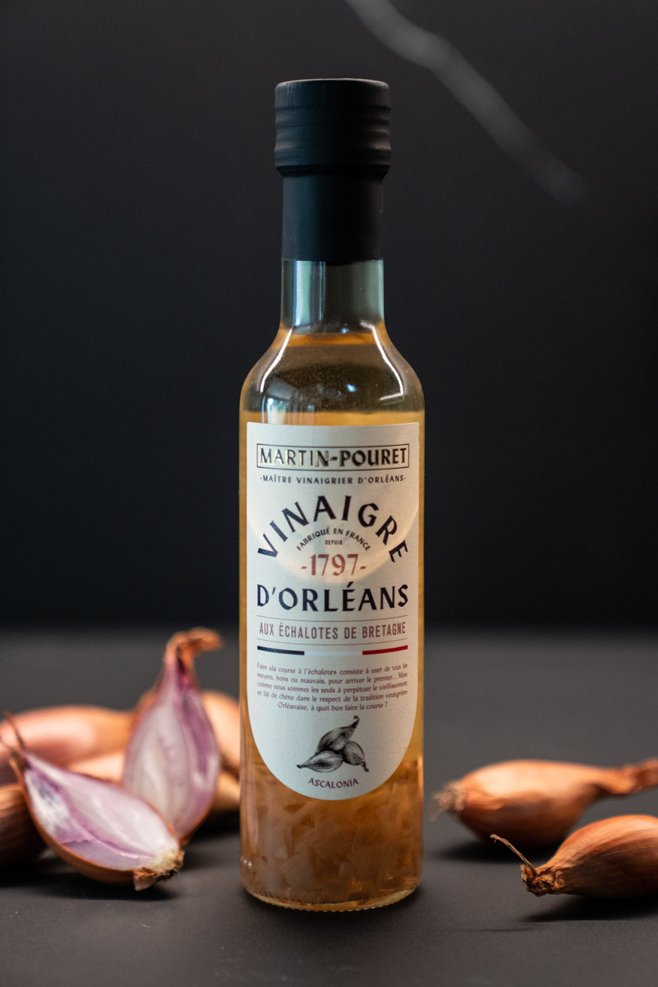 martin-pouret-vinaigre-de-vin-blanc-aux-chalotes-de-bretagne-25cl image 1