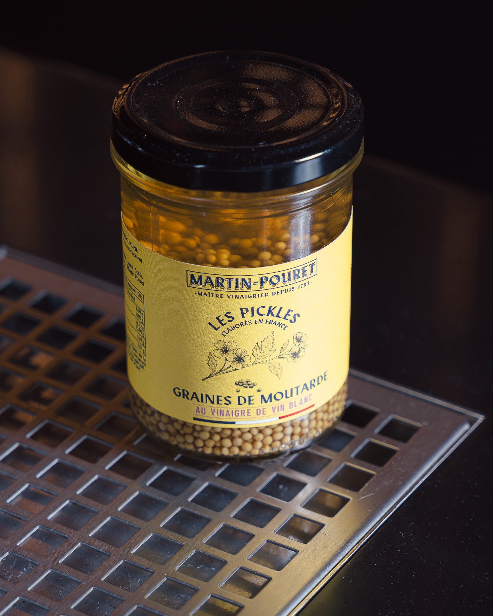 martin-pouret-pickles-graines-de-moutarde-180g image 2