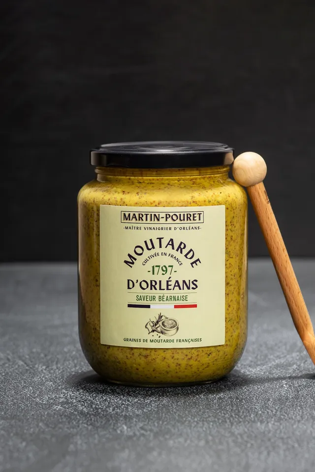 martin-pouret-moutarde-d-orl-ans-saveur-b-arnaise-850g image 1