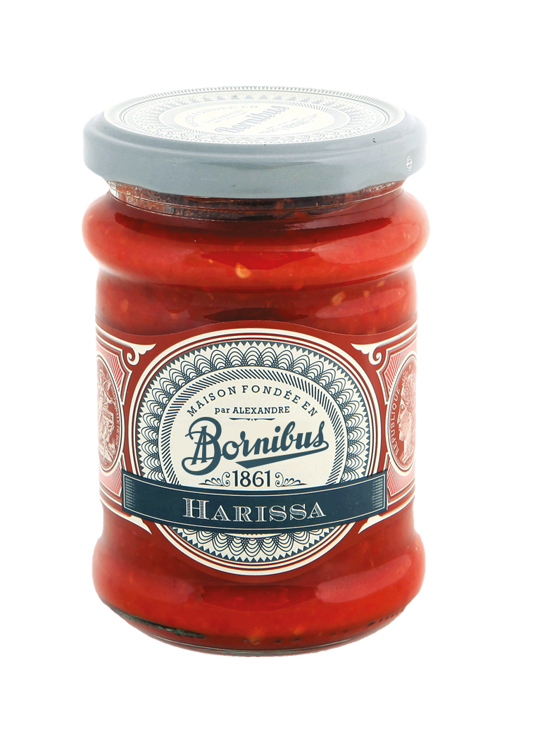 bornibus-harissa-condiment-piquant-en-bocal image 1