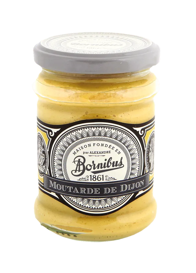 bornibus-moutarde-de-dijon-pot-250-g image 1