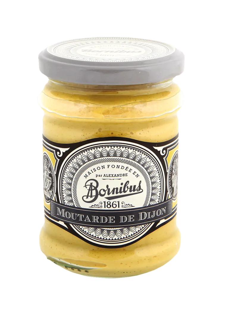 bornibus-moutarde-de-dijon-pot-250-g image 1
