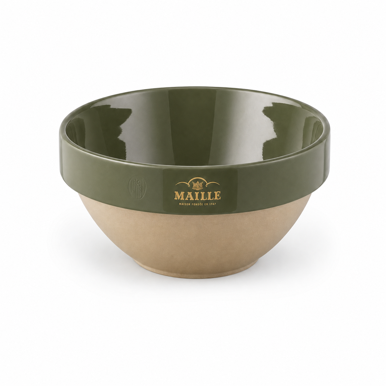 maille-saladier-en-gr-s-maill-sauge-manufacture-de-digoin image 1
