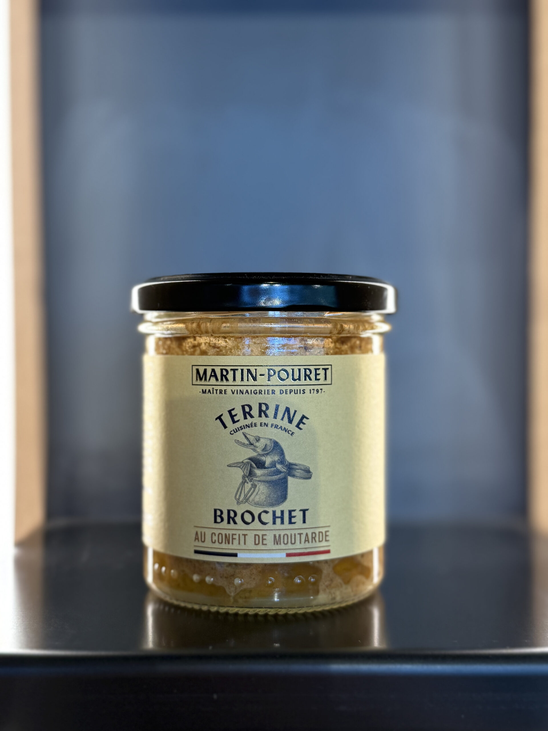 martin-pouret-terrine-de-brochet-au-confit-de-moutarde-150g image 1