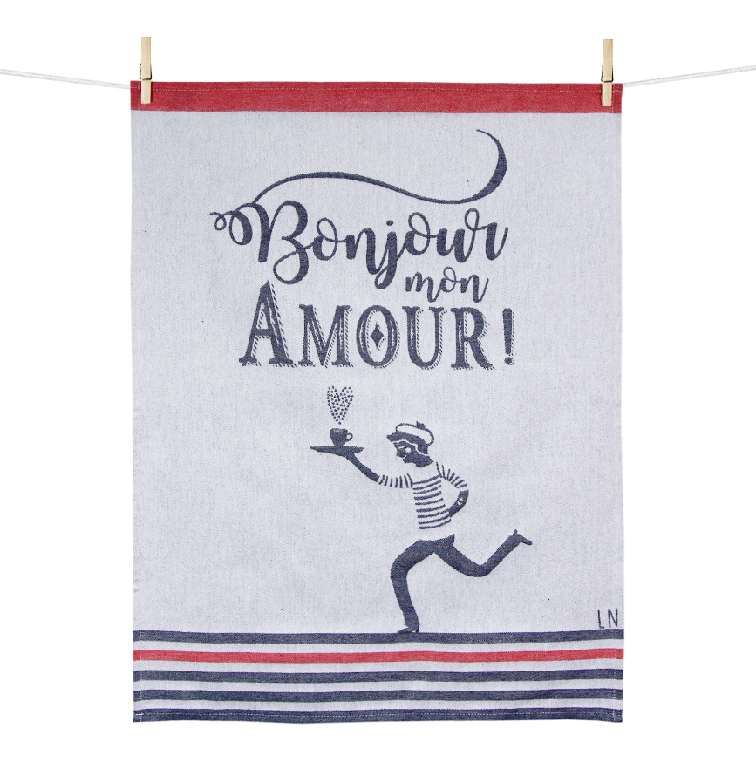 maille-torchon-en-coton-bonjour-mon-amour-gar-on-linge-de-maison image 1