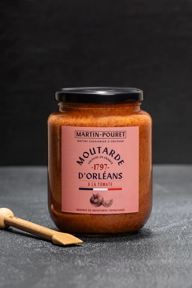 martin-pouret-moutarde-d-orl-ans-la-tomate-850g image 1