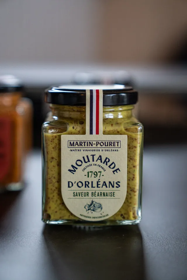 martin-pouret-moutarde-b-arnaise-200g image 1