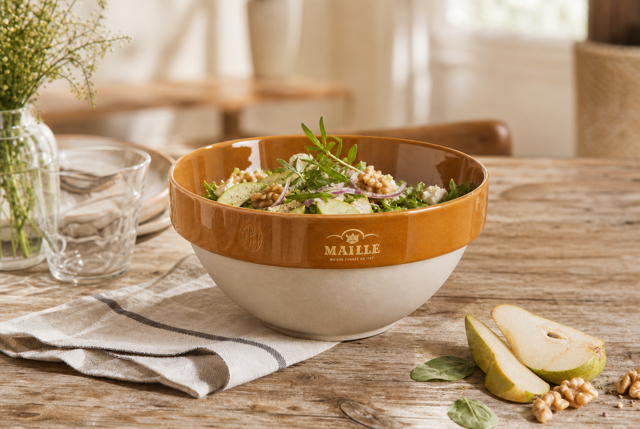 maille-saladier-en-gr-s-mail-miel-manufacture-de-digoin image 3
