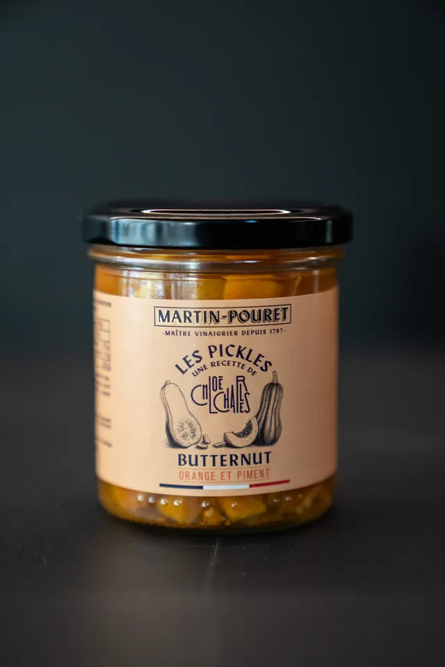martin-pouret-pickles-butternut-orange-et-piment-90g image 1