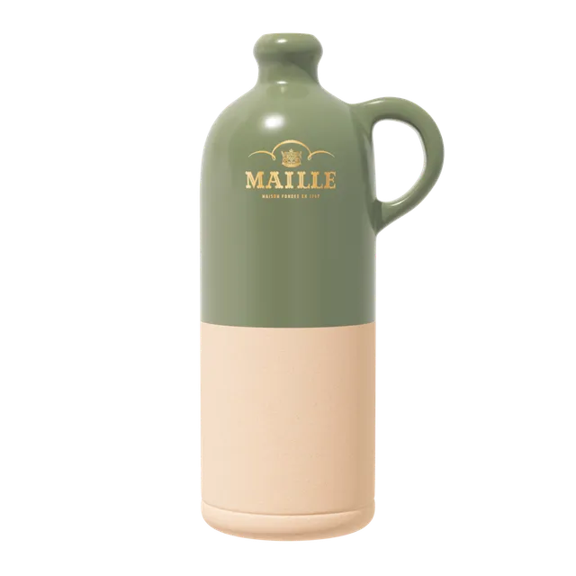 maille-cruchon-bi-mati-re-sauge-manufacture-de-digoin-pot-moutarde image 1