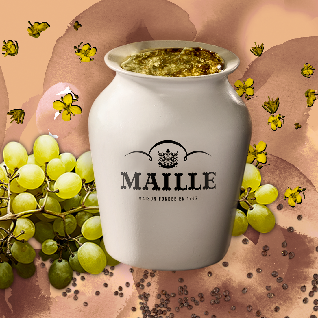 maille-moutarde-l-ancienne-au-chardonnay-moutarde-en-grains image 2