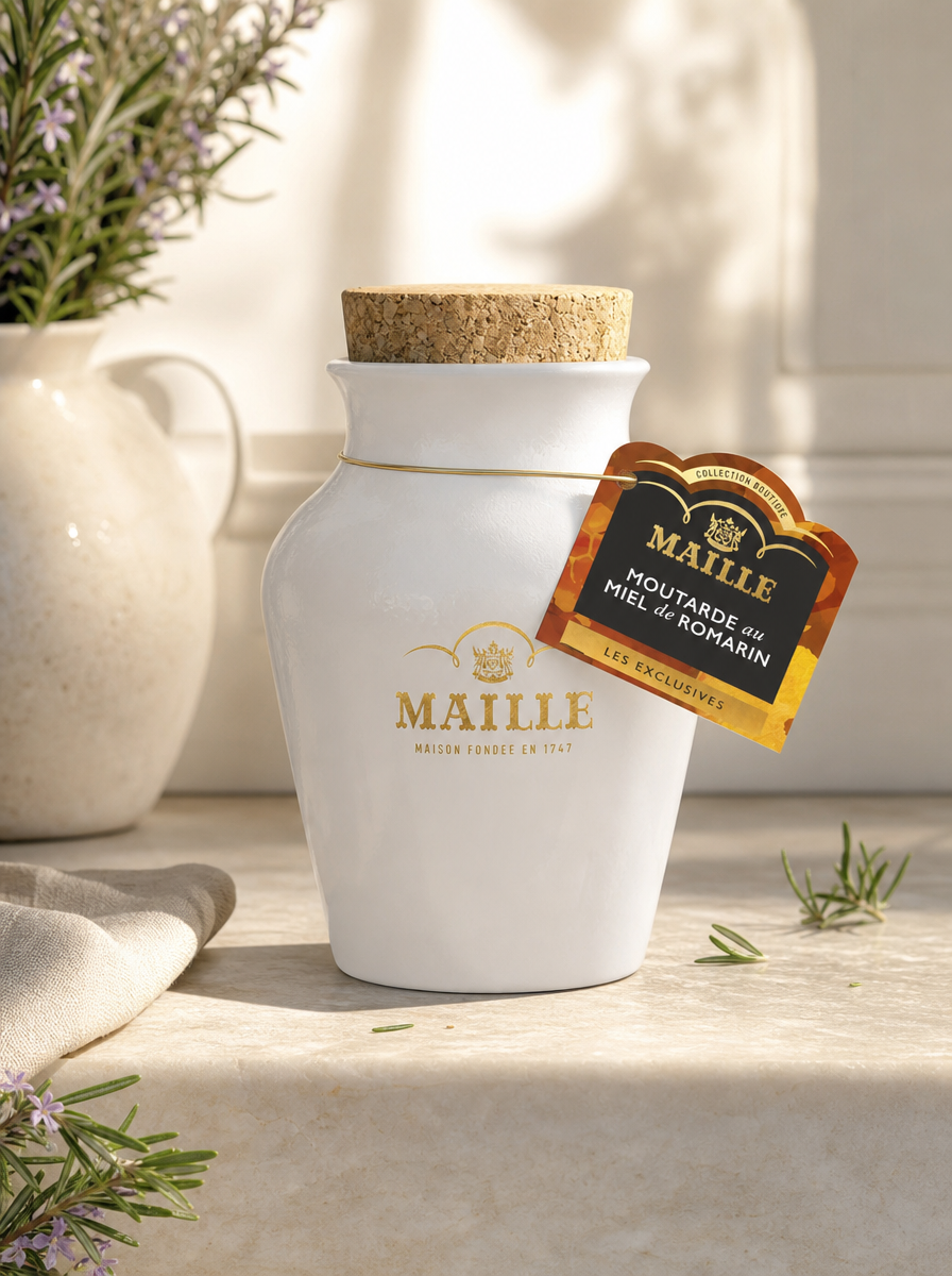 maille-moutarde-au-miel-de-romarin-pot-moutarde-douce image 4